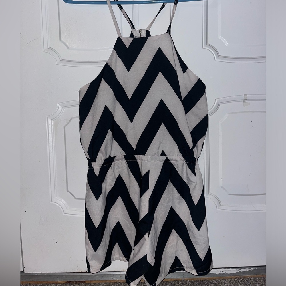 Patterned Romper